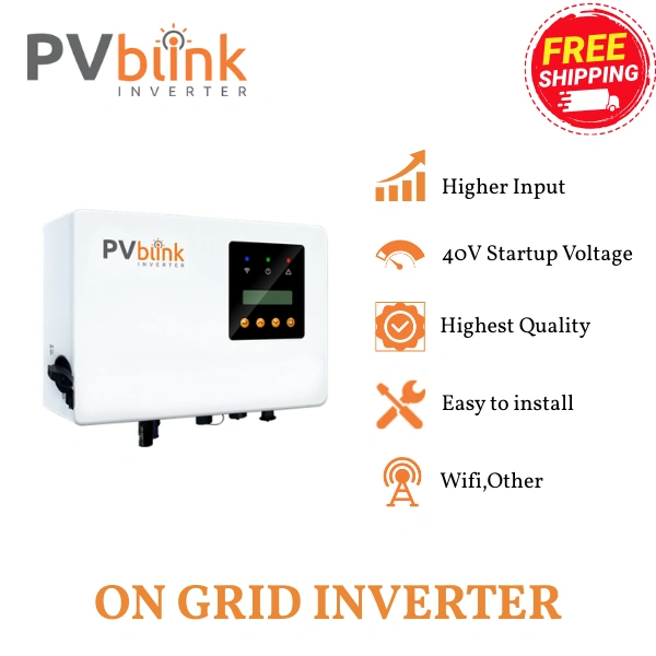 PVBLINK PVBlink 3 K-Watt Single Phase On-Grid Inverter - 3 K-Watt, Single