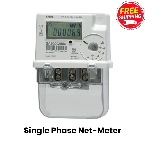 SECURE SARAL Net-Meter for Solar Rooftop - Single