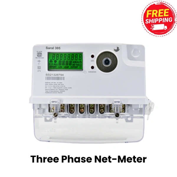 SECURE SARAL Net-Meter for Solar Rooftop - Single