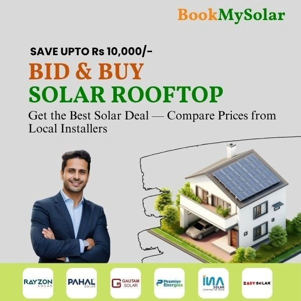 BID&BUY Residential: Buy Solar Rooftop at best price for your home