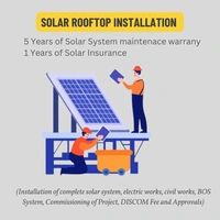 Top Brands On-Grid Solar Rooftop System for school, hospital, factory, petrol pump, industry etc with complete Installation - 6 K-Watt