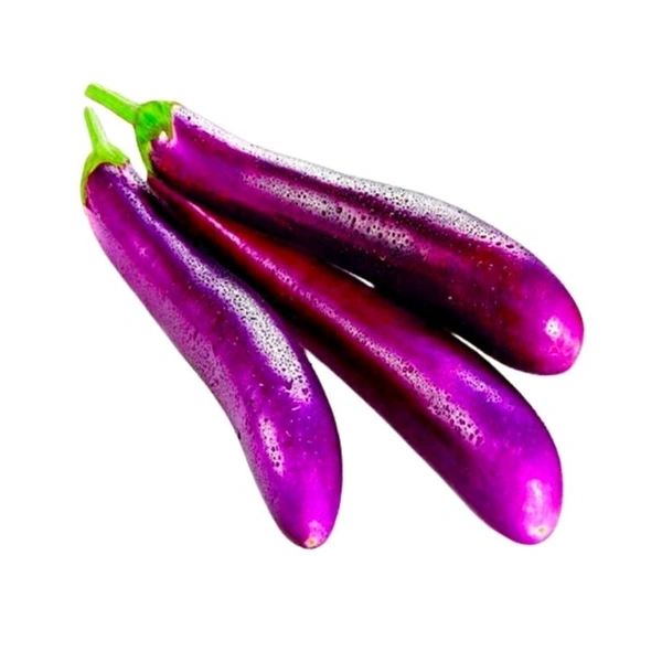 Fresh Brinjal  - 500g, (REGULAR), Purple