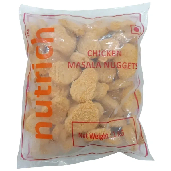 Nutrich Chicken Masala Nuggets - 1 Kg