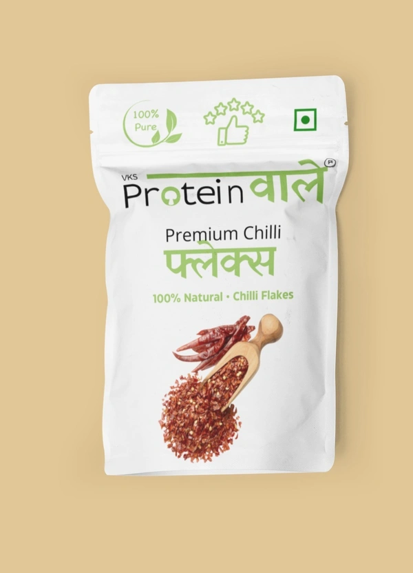 ProteinWaale Premium Red Chilli Flakes - 100 Grams