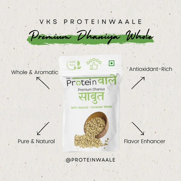 ProteinWaale Premium Dhaniya Whole - 200 Grams