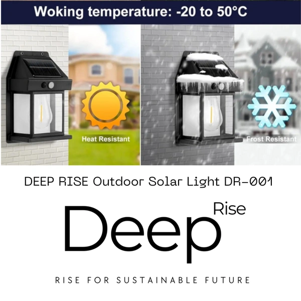 DEEP RISE Outdoor Solar Light DR-001