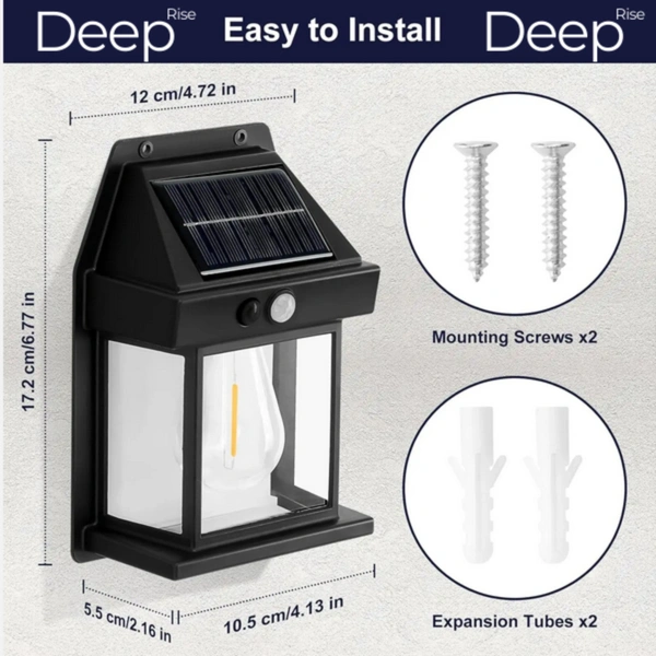 DEEP RISE Outdoor Solar Light DR-001