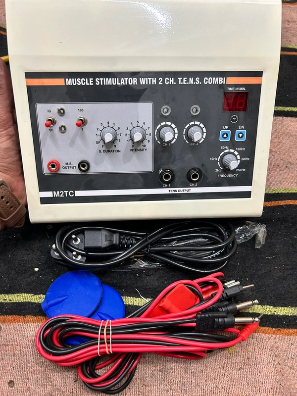 MVMtec Digital 2 Ch Tens With Muscle Stimlutor 
