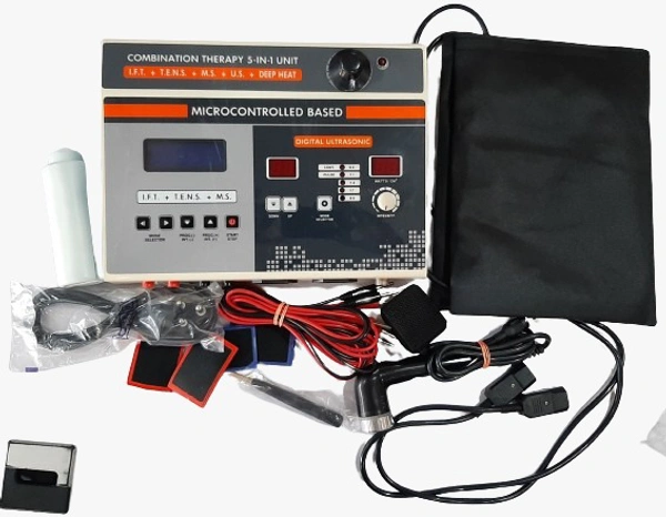 5 In 1 Combi Digital Machine With IFT Tens MS UT And Deep Heat