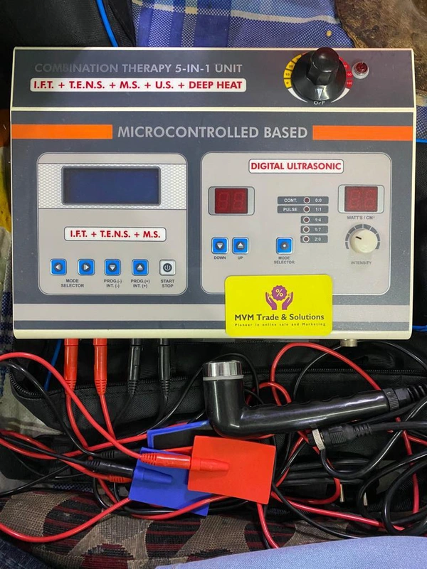 Ramtec 5 In 1 Combi Digital Machine With IFT Tens MS UT And Deep Heat