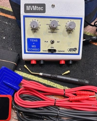 Ramtec 2 Channels Combi Tens With MS Faradic Machine 