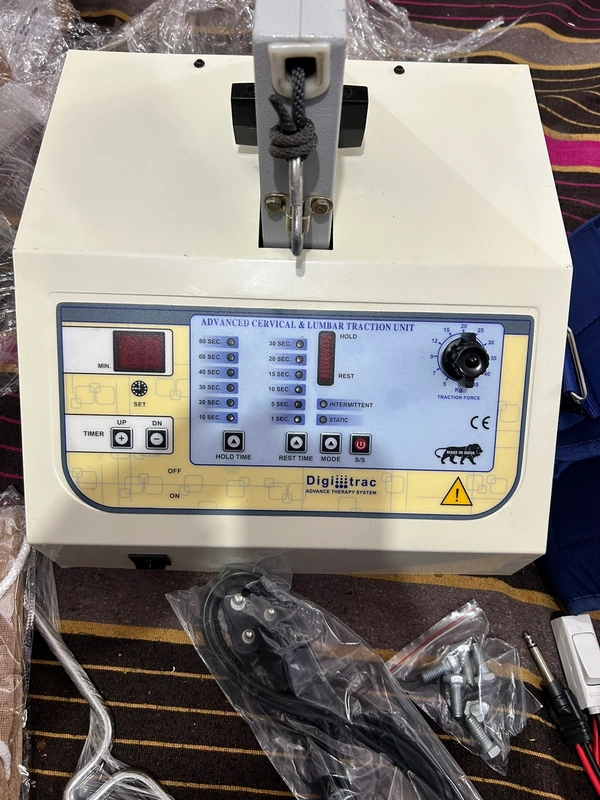 Ramtec Digital Electrotherapy Physiotherapy Digital Cervical & Lumber Traction Machine