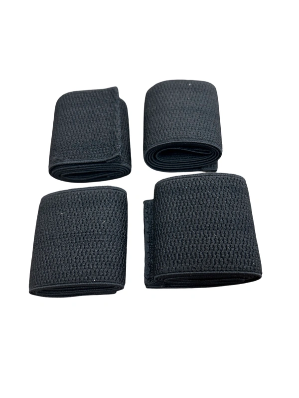 MVMtec 4 Belts - Set ( 2 Small And 2 Big) Used For Physiotherapy Purposes And For Fixing Pads 