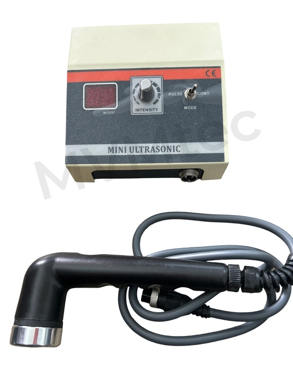 Mvmtec Mini Ultrasonic Machine With Probe - Useful InSpecial Features	Low back pain, Hip strain Foot or ankle pain, Cervical spasms/pain Shoulder pain, Intrinsic strengthening, Ultrasound Use: Pain Relief Deep Heat Treatment, Swelling And Inflammation, Soft Tissue Repair, Physical Medicine & Rehabilitation 