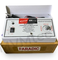 Mvmtec Electronic Faradic Machine With Probe ( Electric And Battery Operated)ELECTONIC FARADIC MACHINEMuscle Stimulator Electrotherapy,Designed For: Physiotherapy MachineUsed for physio therapy at clinicPain relief MachineMuscle Stimulator Electrotherapy ,Designed For: Physiotherapy Machine Designed For: Pain Management, Pain relief Machine, Used for physio therapy at clinic And Home