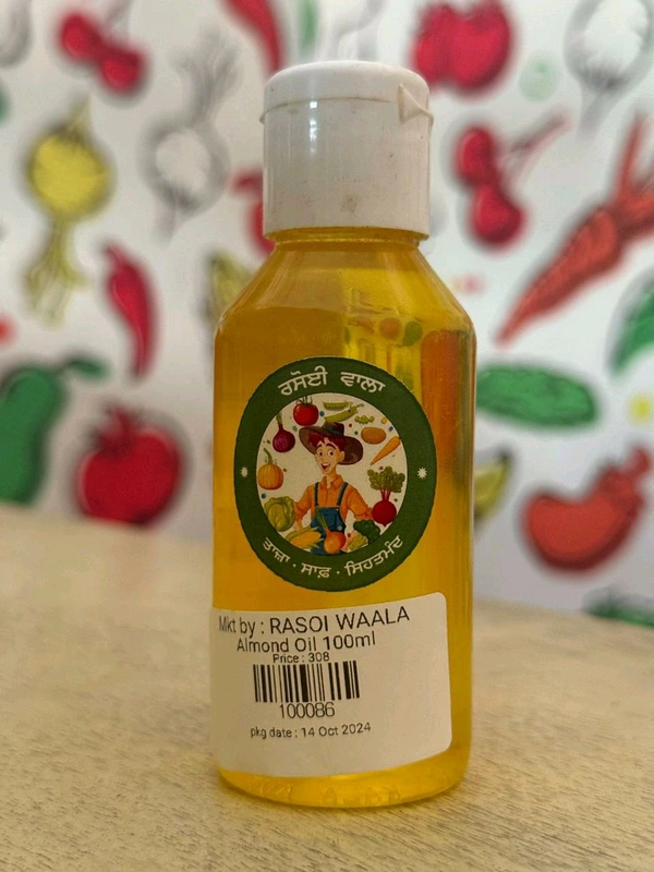 Cold Pressed Almond oil 100 ml
