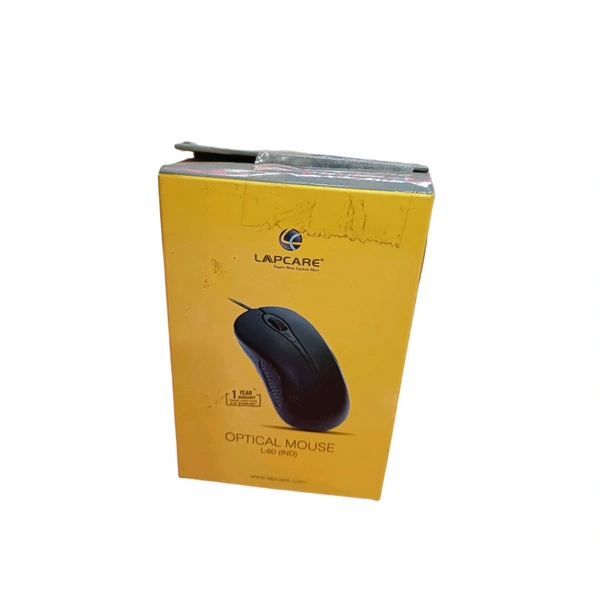 Lapcare LapCare Optical Mouse L60 - Black, M