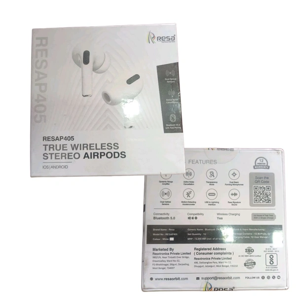Resa P405 Airpods - White