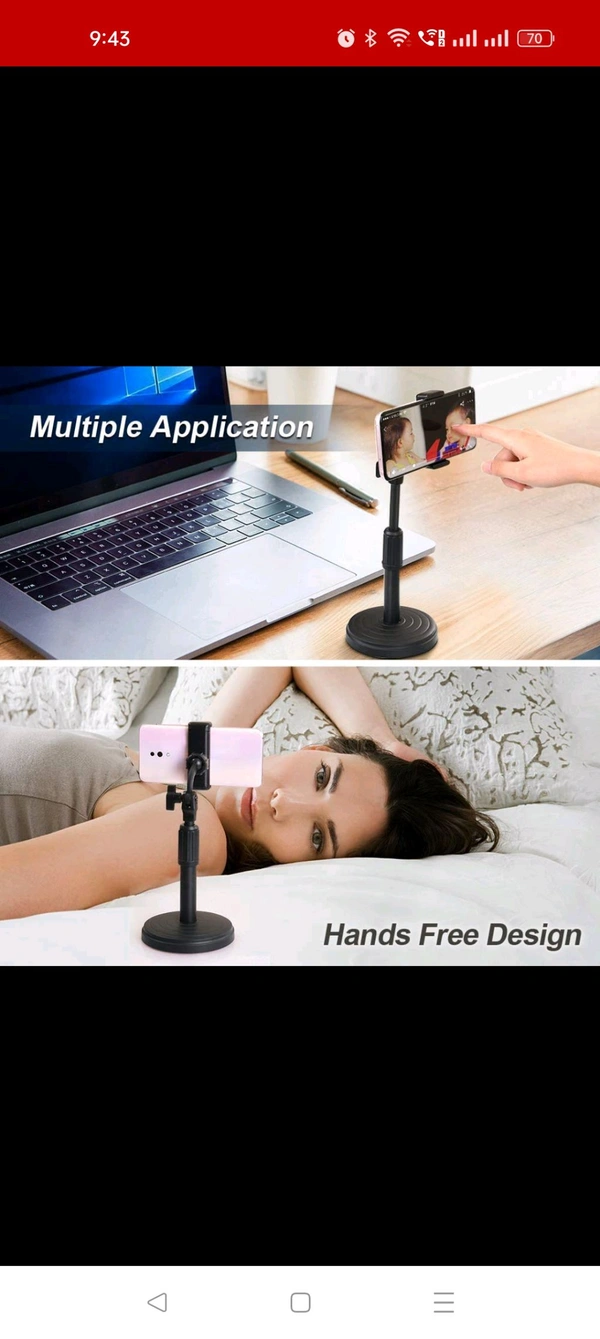 MDC Mini Mobile Stand  - Black, S