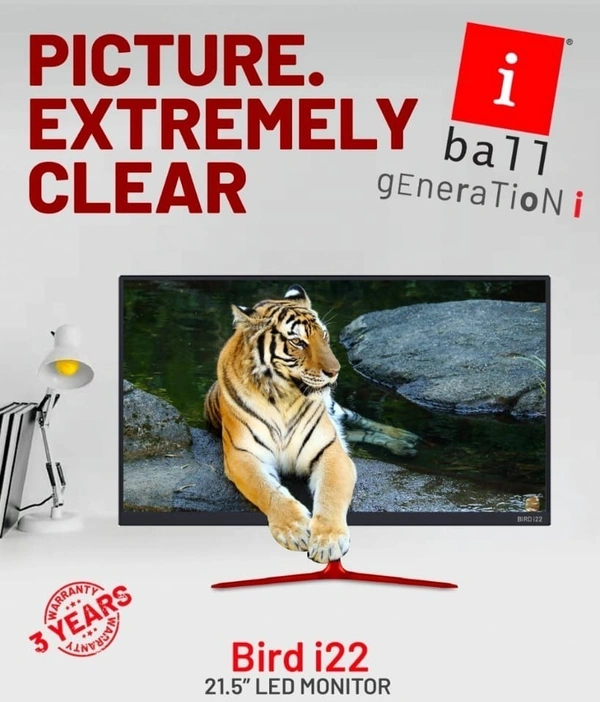 IBALL Full HD IPS LED MONITOR - 22 inch