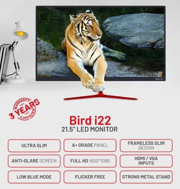 IBALL Full HD IPS LED MONITOR - 22 inch