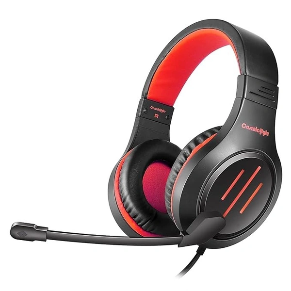 CosmicByte Cosmic Byte GAMING HEADSET with MIKE - BLAZAR, Red