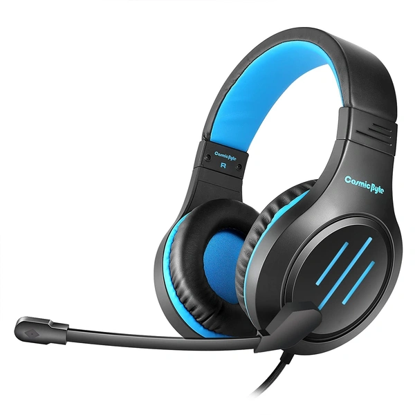 CosmicByte Cosmic Byte GAMING HEADSET with MIKE - BLAZAR, Blue