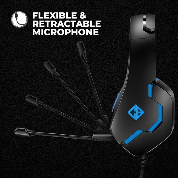 CosmicByte Cosmic Byte GAMING HEADSET with MIKE - BLAZAR, Blue