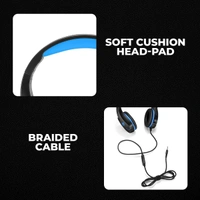 CosmicByte Cosmic Byte GAMING HEADSET with MIKE - BLAZAR, Blue