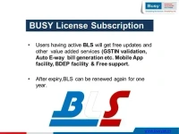 BUSY 21 - BLS ( Busy Licence Subscription) - 1 YEAR, SS, EXPIRED