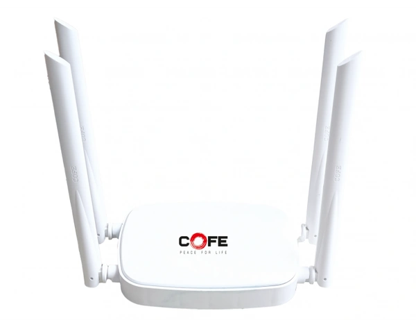 ROUTER 5G/4G Sim Compatible  Connect with DVR/NVR/WiFi Camera  - 4 Antenna, COFE