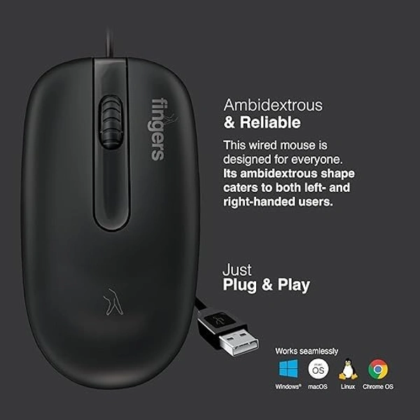WIRED MOUSE - MasterHit, FINGERS