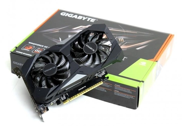GIGABYTE Graphics Card Nvidia GeForce ® GTX 1650 DDR6  - GDDR6, GIGABYTE