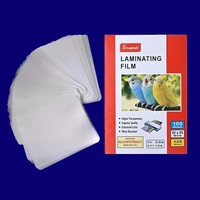 TIRUPATI AADHAR SIZE LAMINATION POUCH FILM 100 Sheets  - 10 Pcs, TIRUPATI, 125 MICRON