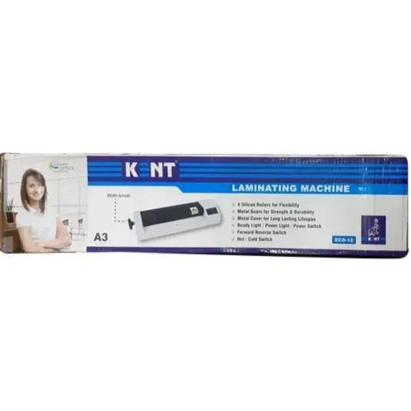 LAMINATOR A3  SIZE METAL BODY - ECO-12, KENT, White, A3