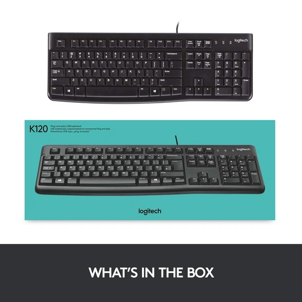 KEYBOARD WIRED - USB, LOGITECH