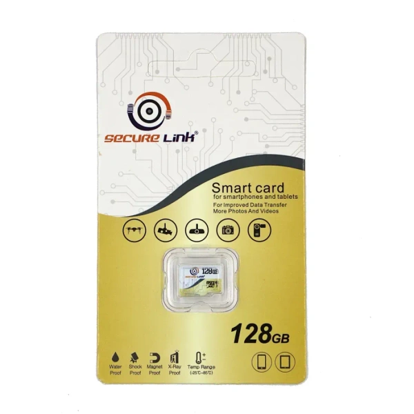 MSD - Securelink Micro SD Memory Card 64GB - 128GB, Securelink