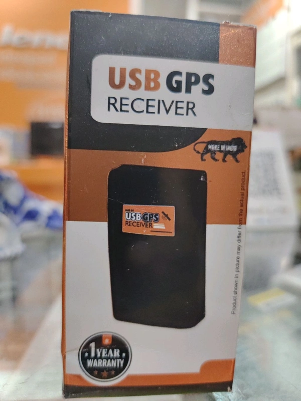 USB GPS RECEIVER - Black