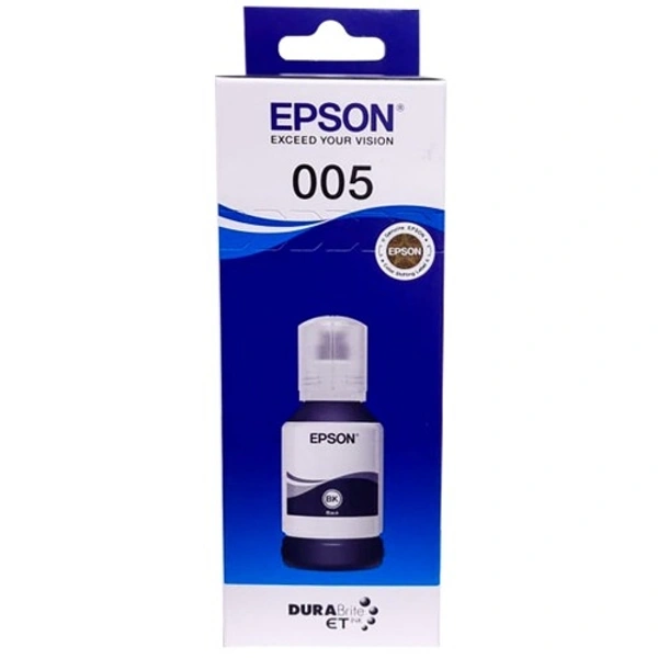 EPSON Epson 005 Black Ink Bottle ( Set of 4 Pcs ) - 4 Pcs, Black