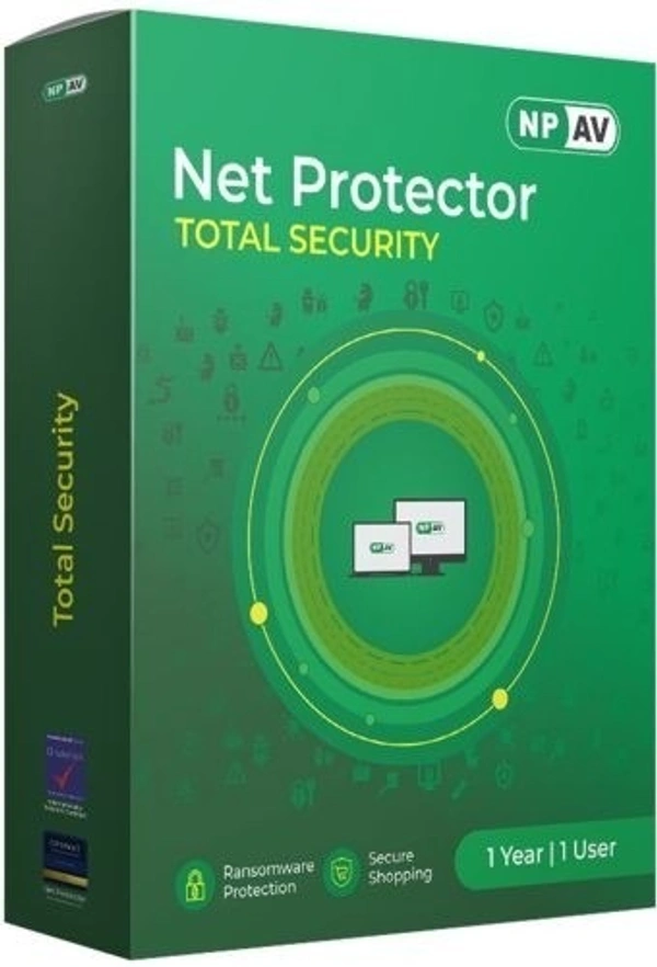 NPAV - Net Protector TOTAL SECURITY ( Antivirus + Internet Security ) - 25 Pcs, 1 YEAR | 1 USER