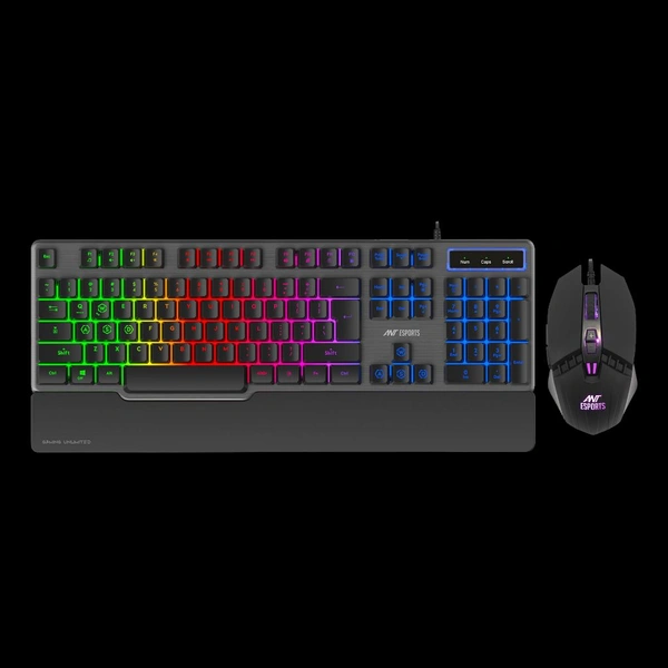 ANT ESPORTS  Ant Esports KM540 Gaming Backlit Keyboard and Mouse Combo