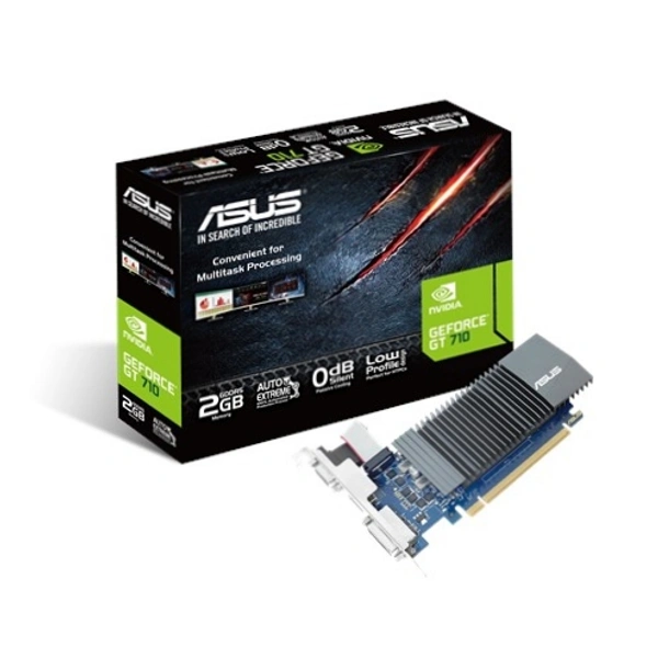 ASUS GRAPHICS CARD 2GB nVIDIA GEFORCE GT710 - 2GB DDR5, GT710, ASUS