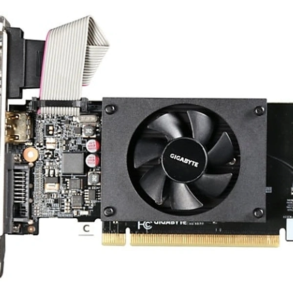 GRAPHICS CARD 2GB nVIDIA GEFORCE - 2GB DDR3, GIGABYTE, NVIDIA 710