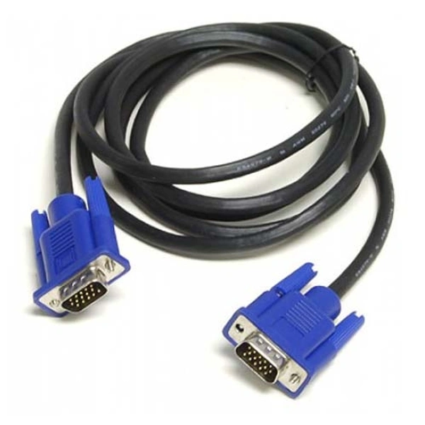 VGA CABLE BRANDED (M to M) for MONITOR | TV | LED - 1.5 MTR