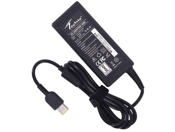LAPTOP ADAPTER for LENOVO 65W USB PIN Compatible - TECHIE, 65W, USB