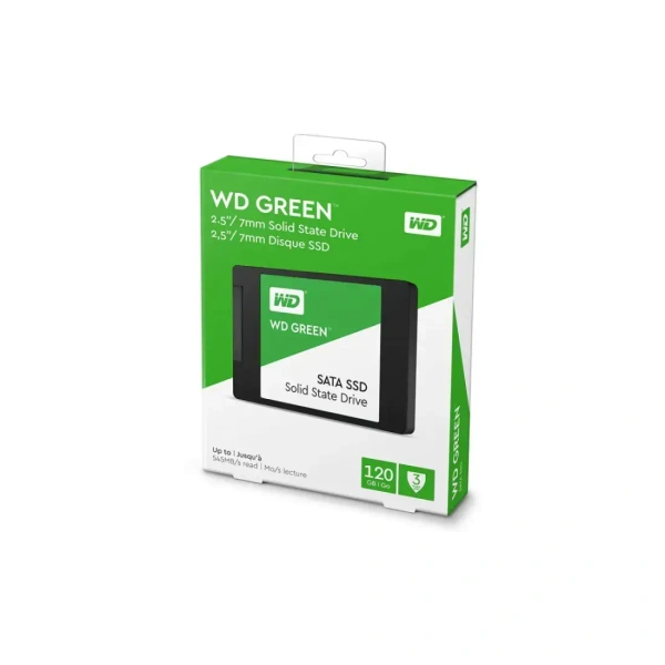 INTERNAL SSD SATA WD GREEN  - 120GB, WD GREEN