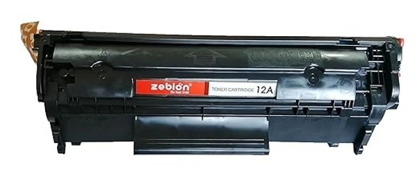 12A-Laser Toner Cartridge - 1 Pcs, ZEBION
