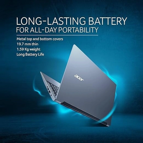 ACER Acer Aspire Lite Intel Core i5/16GB/512GB Premium Metal Laptop - Gray, Intel Core i5, 11th