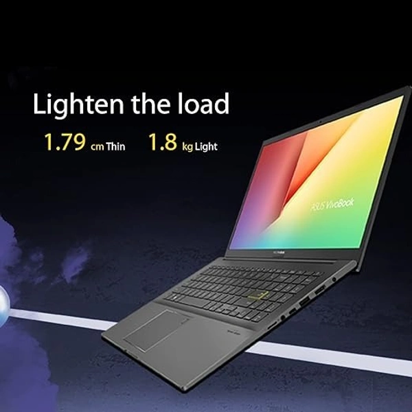 ASUS VivoBook Ai+OLED, Intel Core i3-1115G4, Thin and Light Laptop - Black, Intel Core i3, 11th