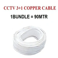 NPTECH CCTV CABLE 3+1 COPPER 90M - NPTECH, 90M